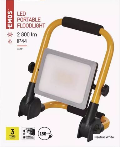 ZS3332 PŘENOSNÝ LED REFLEKTOR 31W 2800LM NW 14