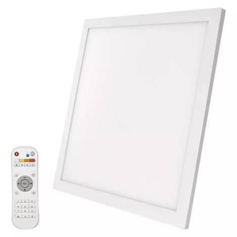 ZM5173 LED svítidlo přisazené RIVI čtverec 40W, 380-3800lm, 2700-6000K, IP20, 60x60cm 1