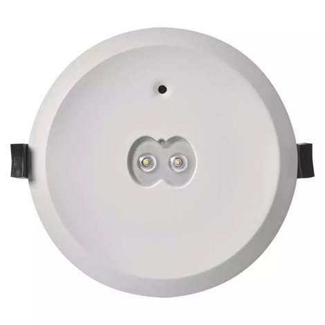 ZN1310 LED svítidlo nouzové kruh 14cm 3W 240lm 6500K IP20 LiFePo4 3hod 1