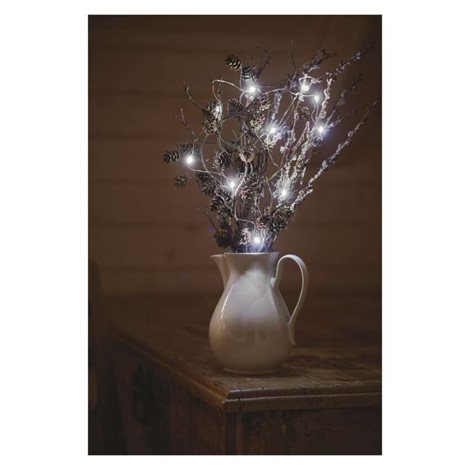 D3AC07 20LED XMAS NANO IP20 2AA T CW 8