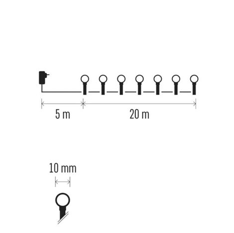 D5AM03 200LED XMAS CHERY TIMER 20M MC 3