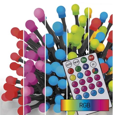 D5AA01 96LED XMAS MF CHERRY REM RGB 1