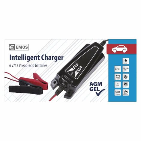 N1014 EE04A nabíječka autobaterií 6/12V 4A 2