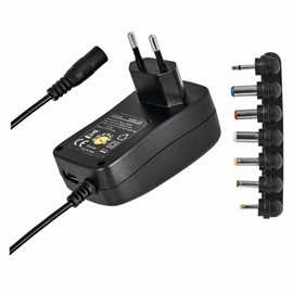 N3112 Univerzální pulzní napájecí zdroj 1500mA s hřebínkem, USB