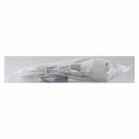 P0112 Prodlužovací kabel 2m, 1zásuvka, bílý, PVC, 1mm2 3