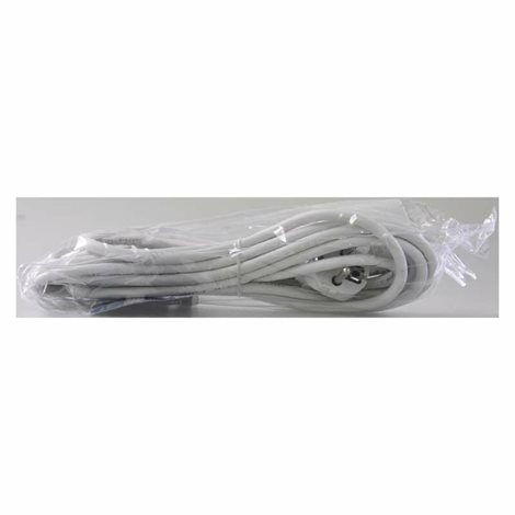 P0115 Prodlužovací kabel 5m, 1zásuvka, bílý, PVC, 1mm2 3