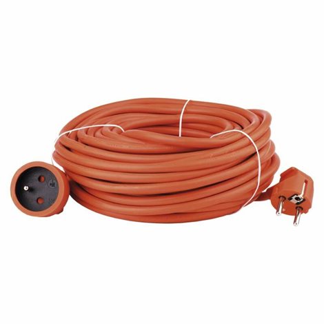 P01120 Prodlužovací kabel 20m, 1zásuvka, oranžový, PVC, 230V, 1,5mm2 1