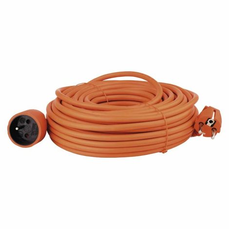P01125 Prodlužovací kabel 25m, 1zásuvka, oranžový, PVC, 230V, 1,5mm2 1