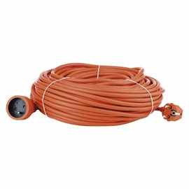 P01140 Prodlužovací kabel 40m, 1zásuvka, oranžový, PVC, 230V, 1,5mm2