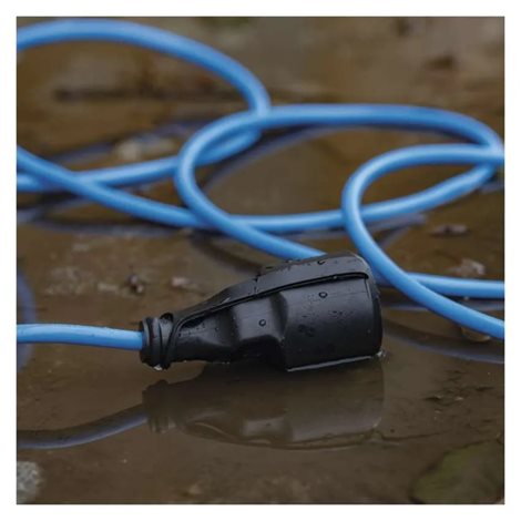P01410W Mrazuvzdorný prodlužovací kabel 10m, 1zásuvka, modrý, silikon, 230V, 1,5mm2 6