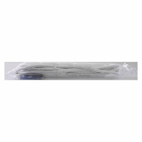 P0513 Prodlužovací kabel 3m, 5zásuvek, bílý, PVC, 1mm2 3