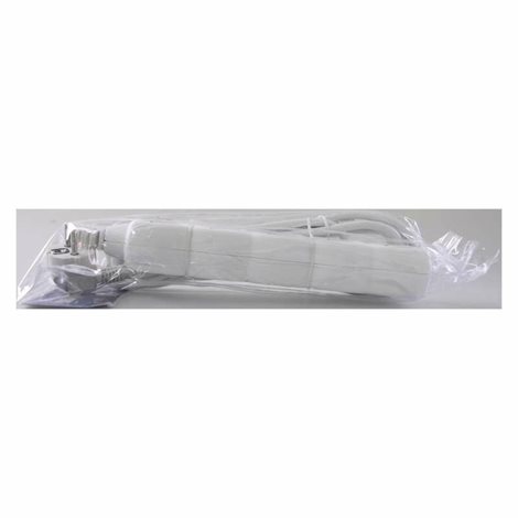 P0515 Prodlužovací kabel 5m, 5zásuvek, bílý, PVC, 1mm2 3