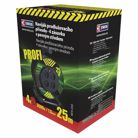 P19425P BUBEN 4Z 25M 1,5MM PVC PEV.STŘ 3