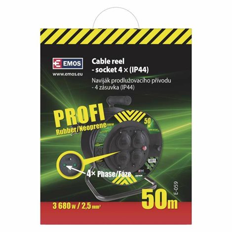 P084503 BUBEN 4Z 50M 2,5mm GUMA H07RN-F 4