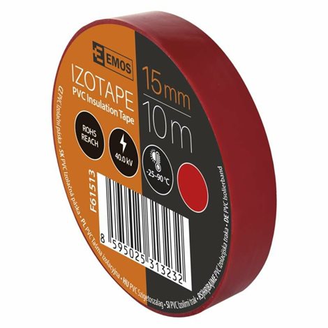 15/10 CERVENA PÁSKA IZOL. 15/10 CERVENA 3