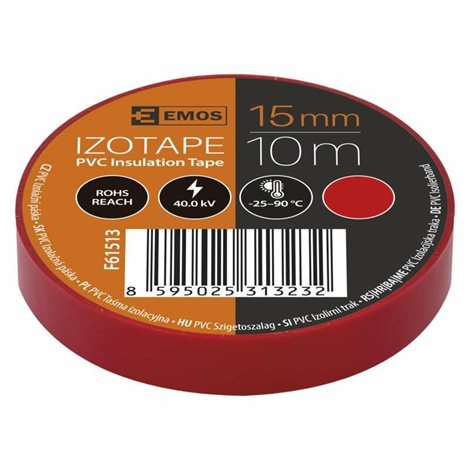 15/10 CERVENA PÁSKA IZOL. 15/10 CERVENA 4