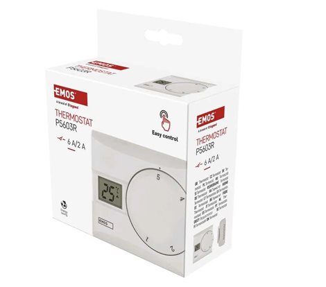 P5603R TERMOSTAT DRÁT.MANUÁLNÍ P5603R 2