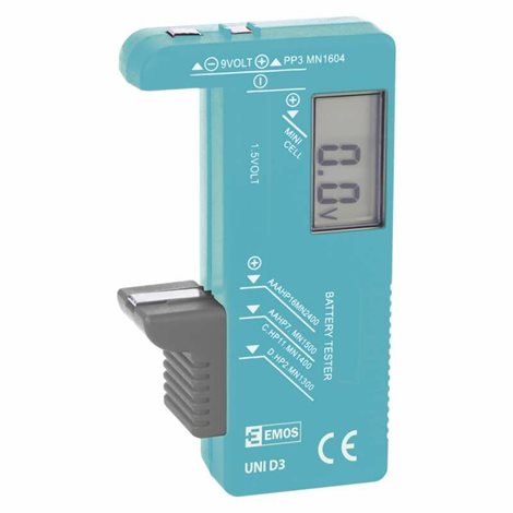 N0322 UNI D3 UNI TESTER BATERIÍ LCD 4