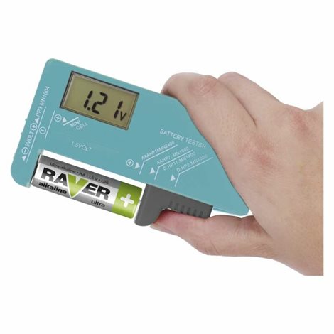 N0322 UNI D3 UNI TESTER BATERIÍ LCD 7