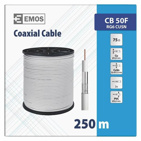 S5231S Koaxiální kabel CB50F, 250m 4