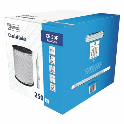 S5231S Koaxiální kabel CB50F, 250m 5