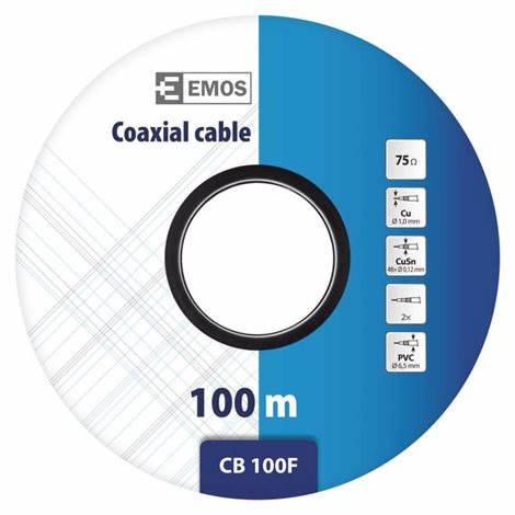 S5141 Koaxiální kabel CB100F, 100m 4