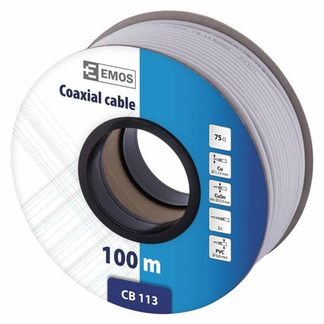 S5141 Koaxiální kabel CB100F, 100m 5