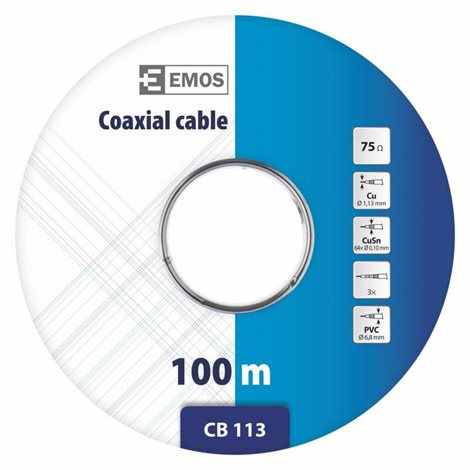 S5261 Koaxiální kabel CB113, 100m 7