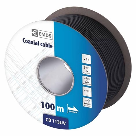 S5265 Koaxiální kabel CB113UV, 100m 5