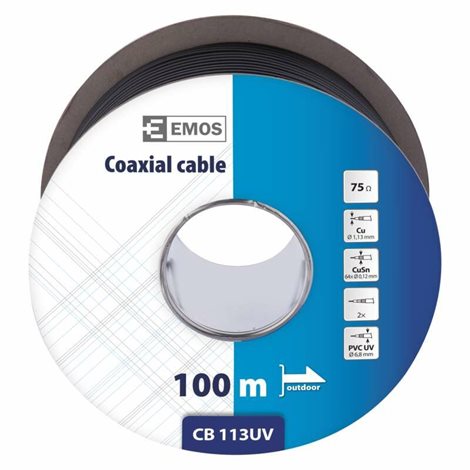 S5265 Koaxiální kabel CB113UV, 100m 6