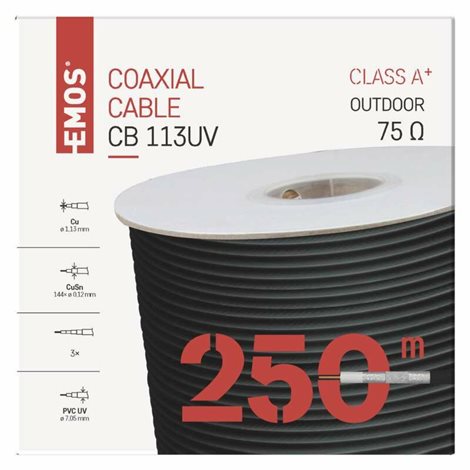 S5266 Koaxiální kabel CB113UV, 250m 4
