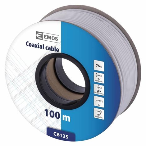 S5385 Koaxiální kabel CB125, 100m 5