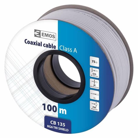 S5382 Koaxiální kabel CB135, 100m 5