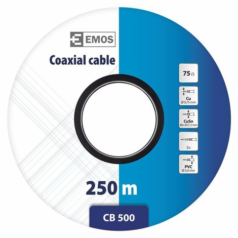 S5253 Koaxiální kabel CB500, 250m 4
