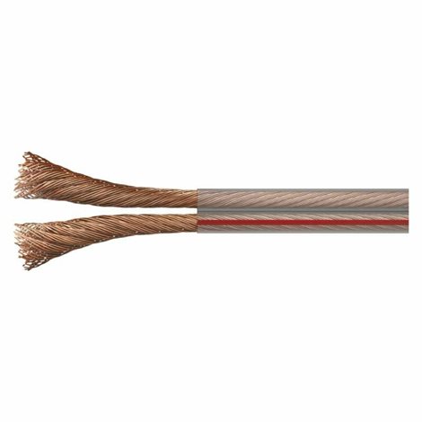 S8310 Dvojlinka nestíněná 2x1,0mm průhledná 1