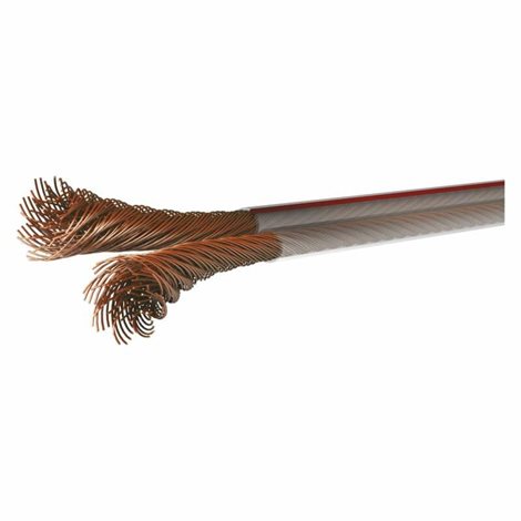 S8310 Dvojlinka nestíněná 2x1,0mm průhledná 2