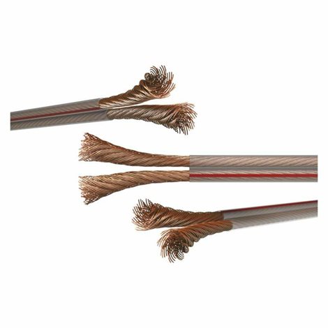 S8310 Dvojlinka nestíněná 2x1,0mm průhledná 5