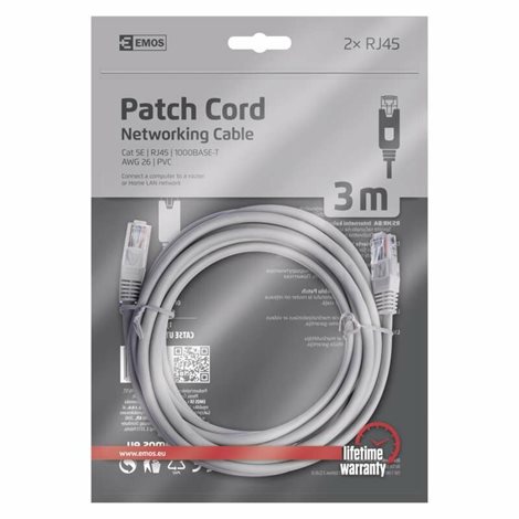 S9124 CAT5E UTP PVC 3M 2