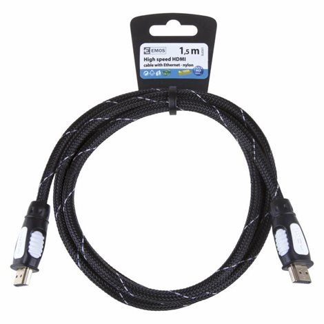SL0301 HDMI + Ethernet 1,5M NYLON ECO 2