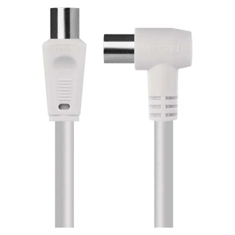 S30110 Anténní koaxiální kabel stíněný 1,25m – úhlová vidlice 2