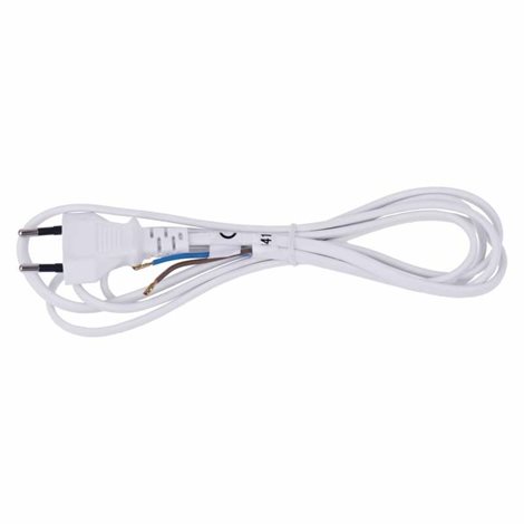 S15273 Flexo šňůra PVC 2x 0,75mm2, 3m, bílá 2