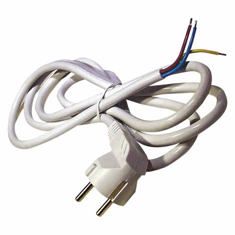 S14315 Flexo šňůra PVC 3x 1,0mm2, 5m, bílá 2