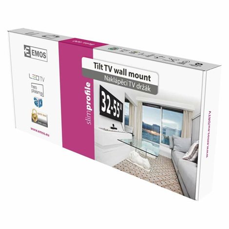 KT2244 Naklápěcí držák LED TV 29–65