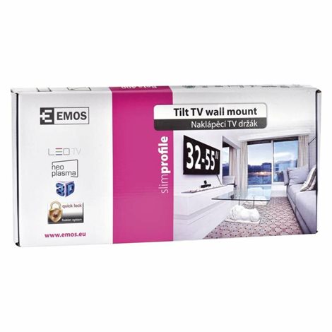 KT2244 Naklápěcí držák LED TV 29–65