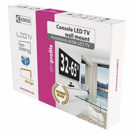 KT3364 DRŽÁK KONZOLOVÝ PRO TV 32–65