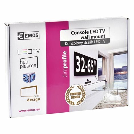KT3364 DRŽÁK KONZOLOVÝ PRO TV 32–65
