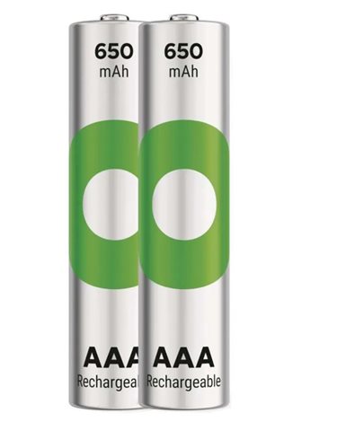 B25162 GP nabíjecí baterie ReCyko 650 AAA (HR03) 2PP 1