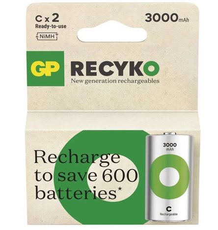 B2533 GP nabíjecí baterie ReCyko 3000 C (HR14) 2PP 2
