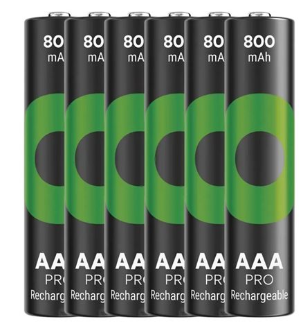 B2618V Nabíjecí baterie GP ReCyko Pro Professional AAA (HR03), 6 ks 1