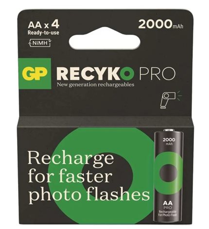 B2629 GP nabíjecí baterie ReCyko Pro Photo AA (HR6) 4PP 2